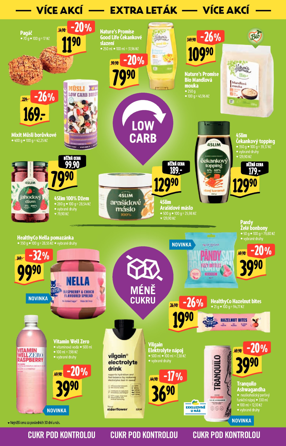 Leták Albert Hypermarket leták - Zdravé jídlo - strana 29
