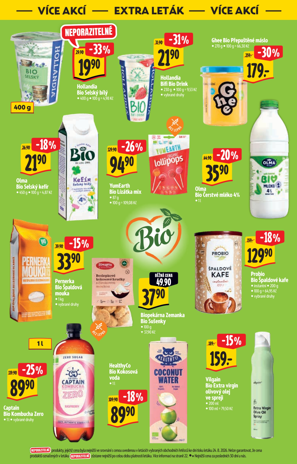 Leták Albert Hypermarket leták - Zdravé jídlo - strana 28