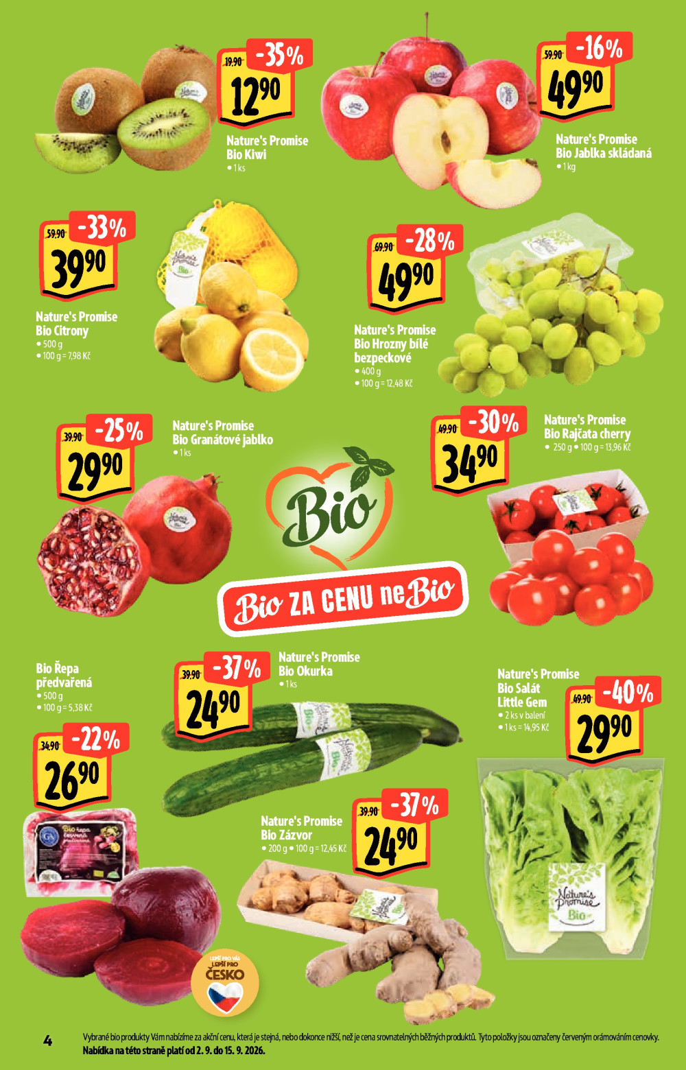 Leták Albert Hypermarket leták - Zdravé jídlo - strana 4