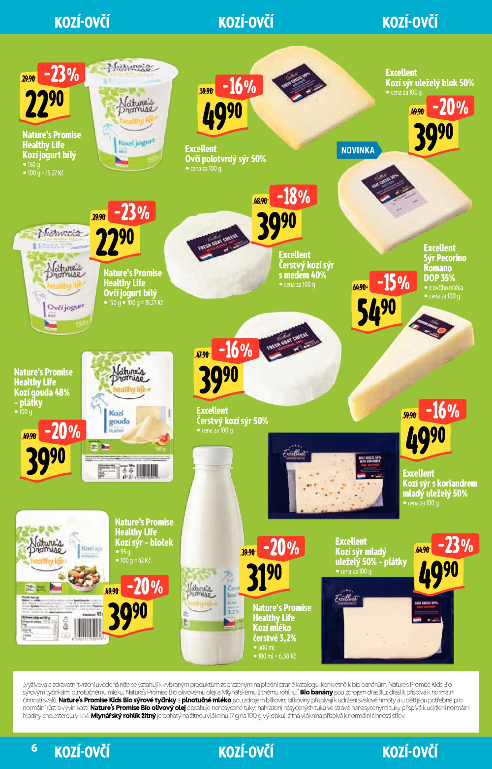 Leták Albert Hypermarket leták - Zdravé jídlo - strana 6