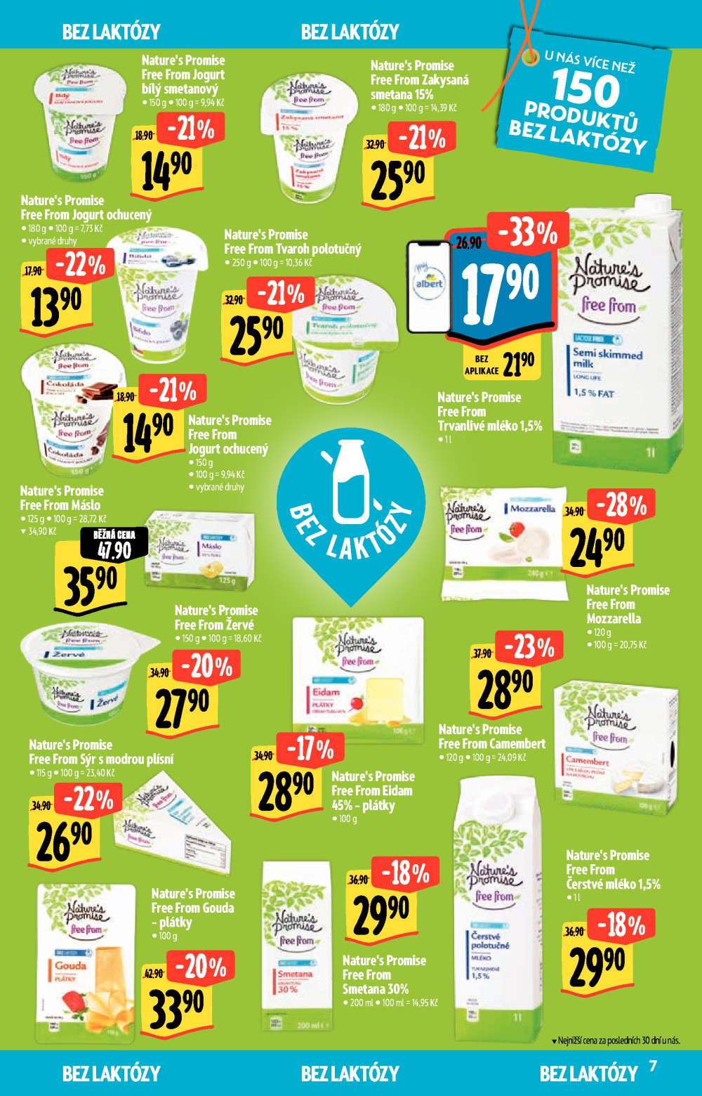 Leták Albert Hypermarket leták - Zdravé jídlo - strana 7