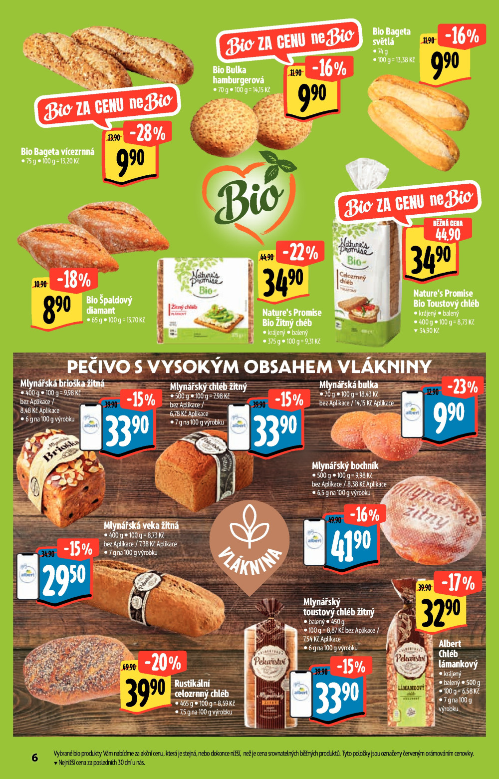 Leták Albert Hypermarket leták - Zdravé jídlo - strana 8