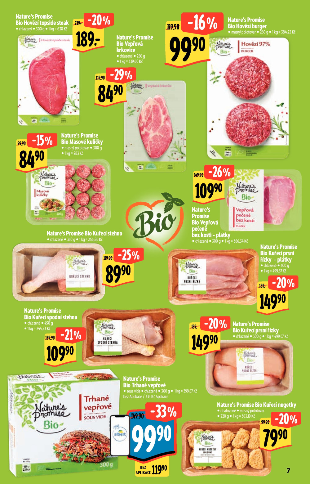 Leták Albert Hypermarket leták - Zdravé jídlo - strana 9