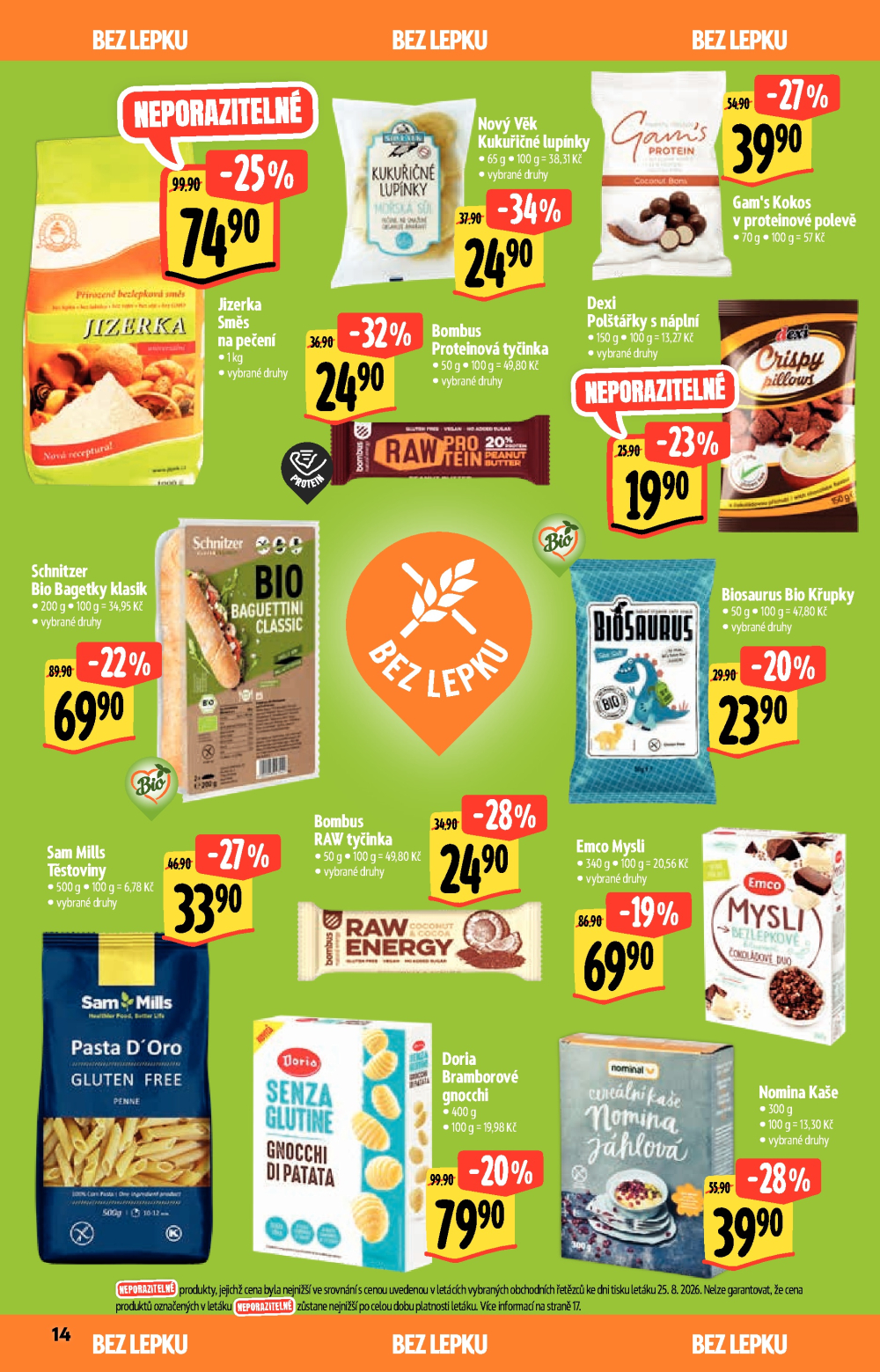 Leták Albert Supermarket leták - Zdravé jídlo - strana 14