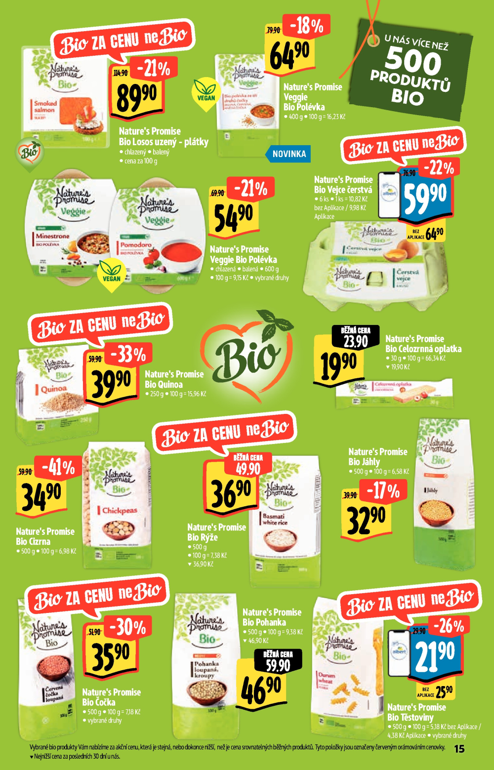 Leták Albert Supermarket leták - Zdravé jídlo - strana 15