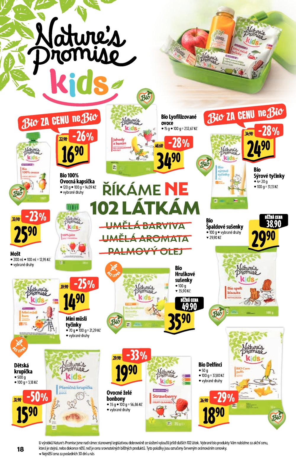 Leták Albert Supermarket leták - Zdravé jídlo - strana 18