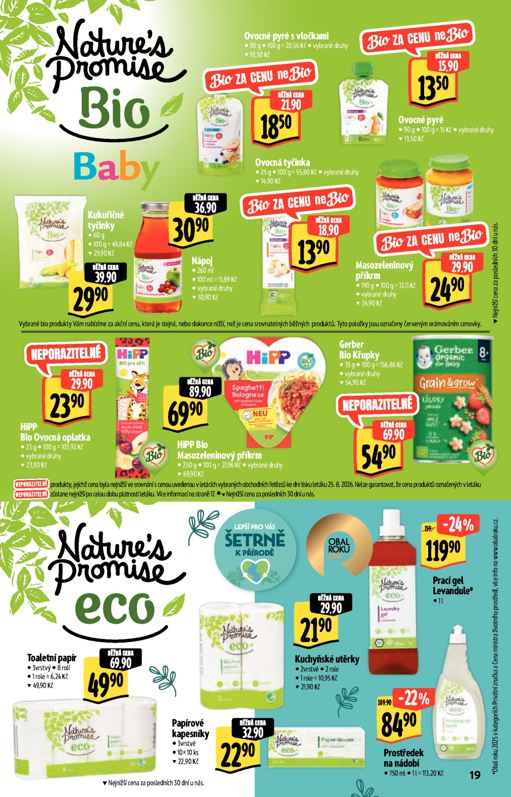 Leták Albert Supermarket leták - Zdravé jídlo - strana 19