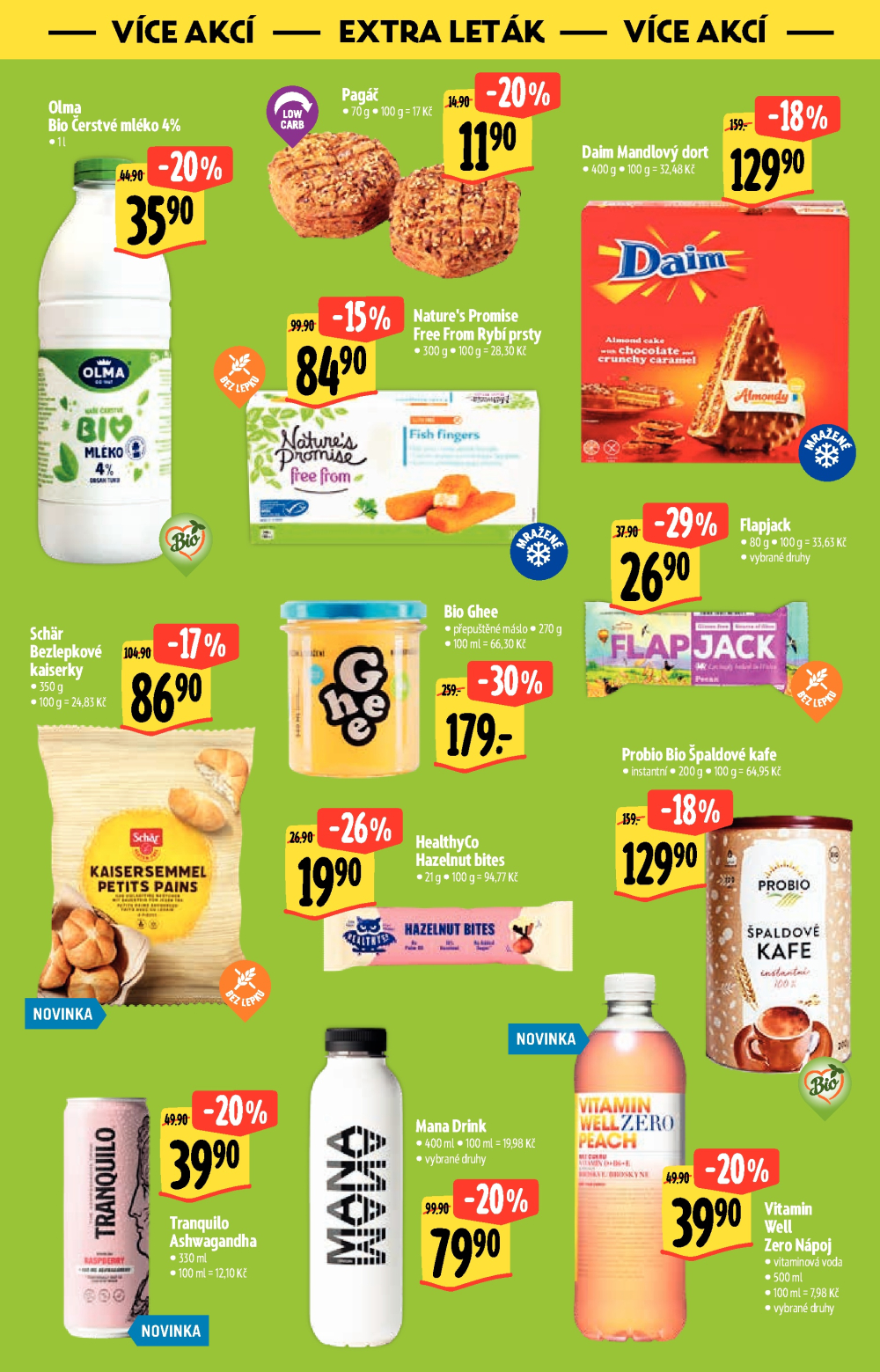 Leták Albert Supermarket leták - Zdravé jídlo - strana 20
