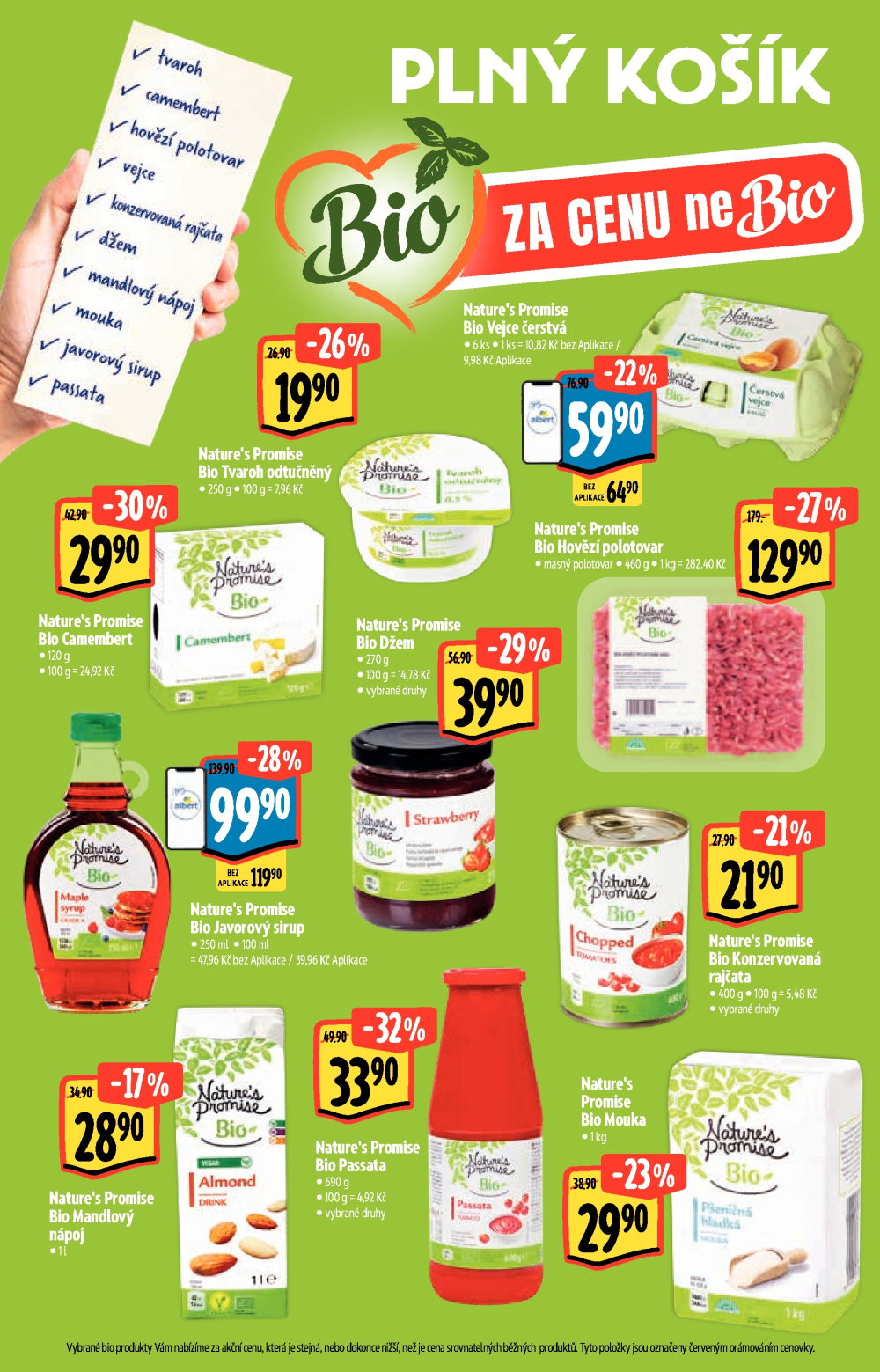 Leták Albert Supermarket leták - Zdravé jídlo - strana 21