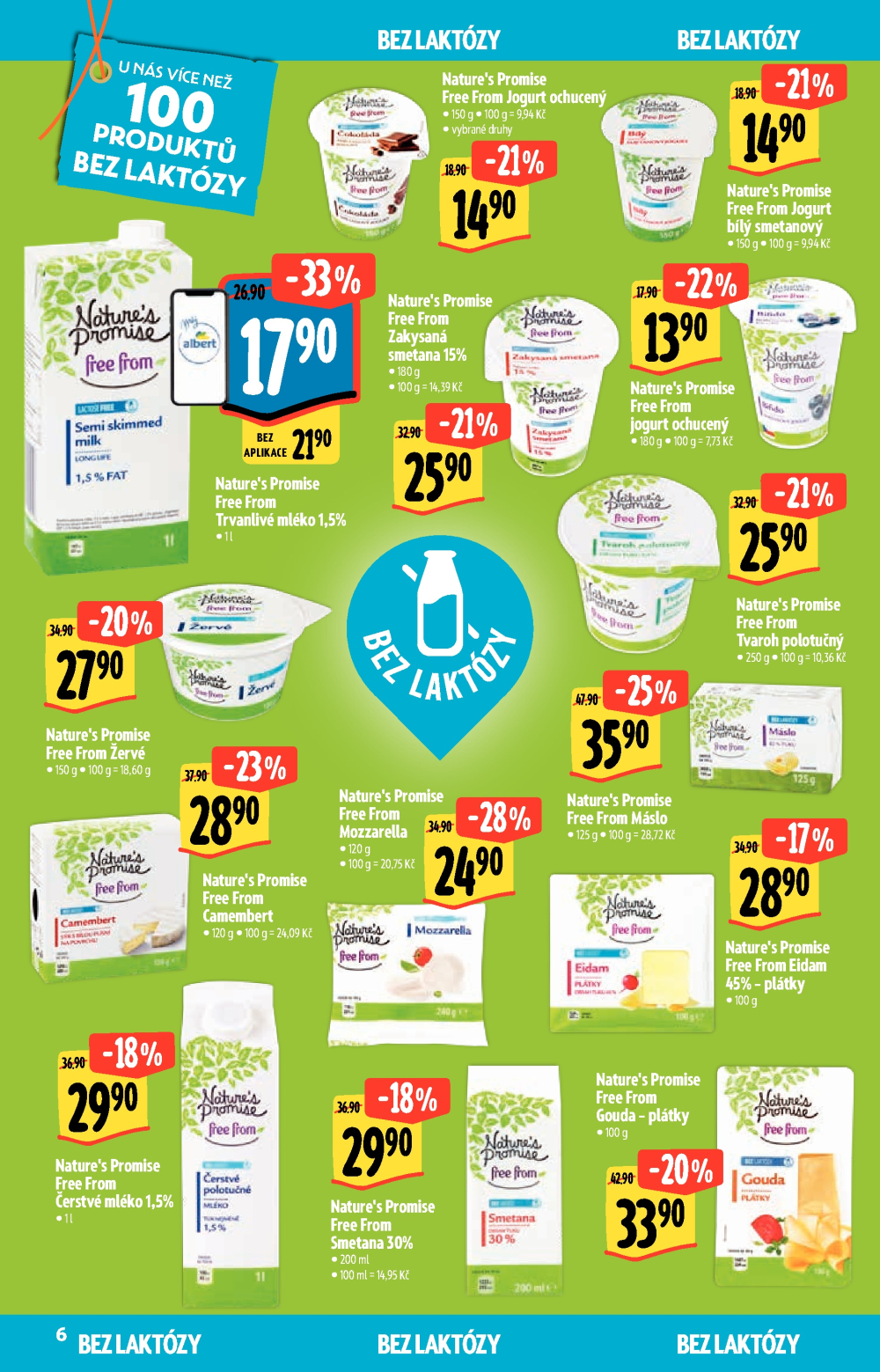 Leták Albert Supermarket leták - Zdravé jídlo - strana 6
