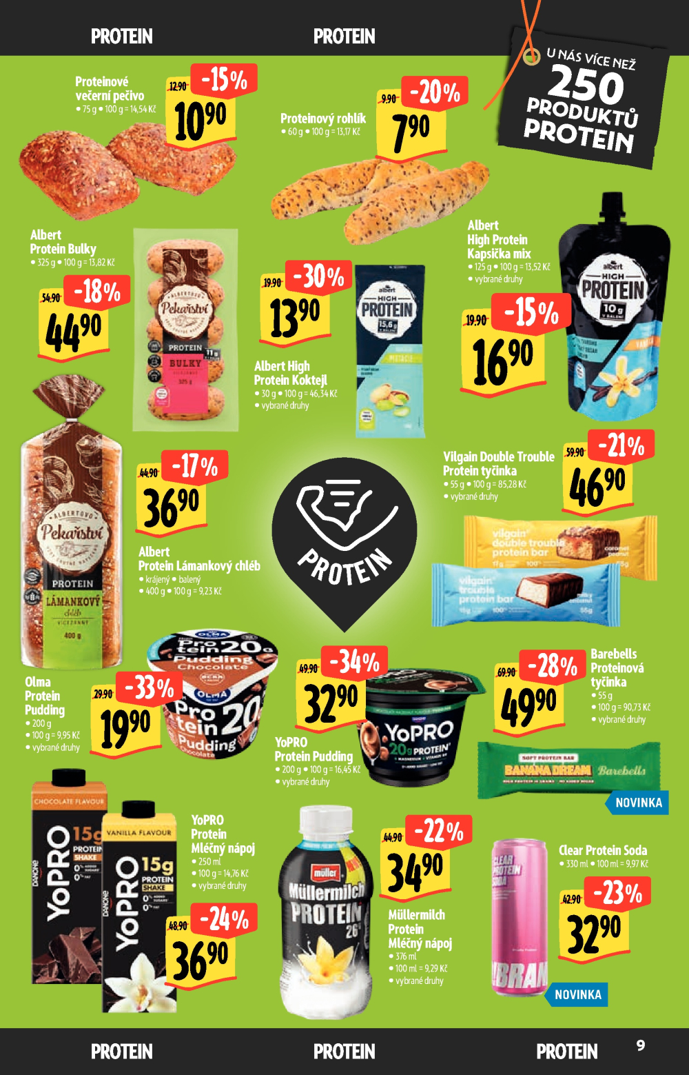 Leták Albert Supermarket leták - Zdravé jídlo - strana 9
