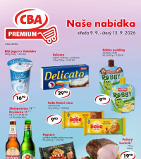 Akční leták CBA Premium 