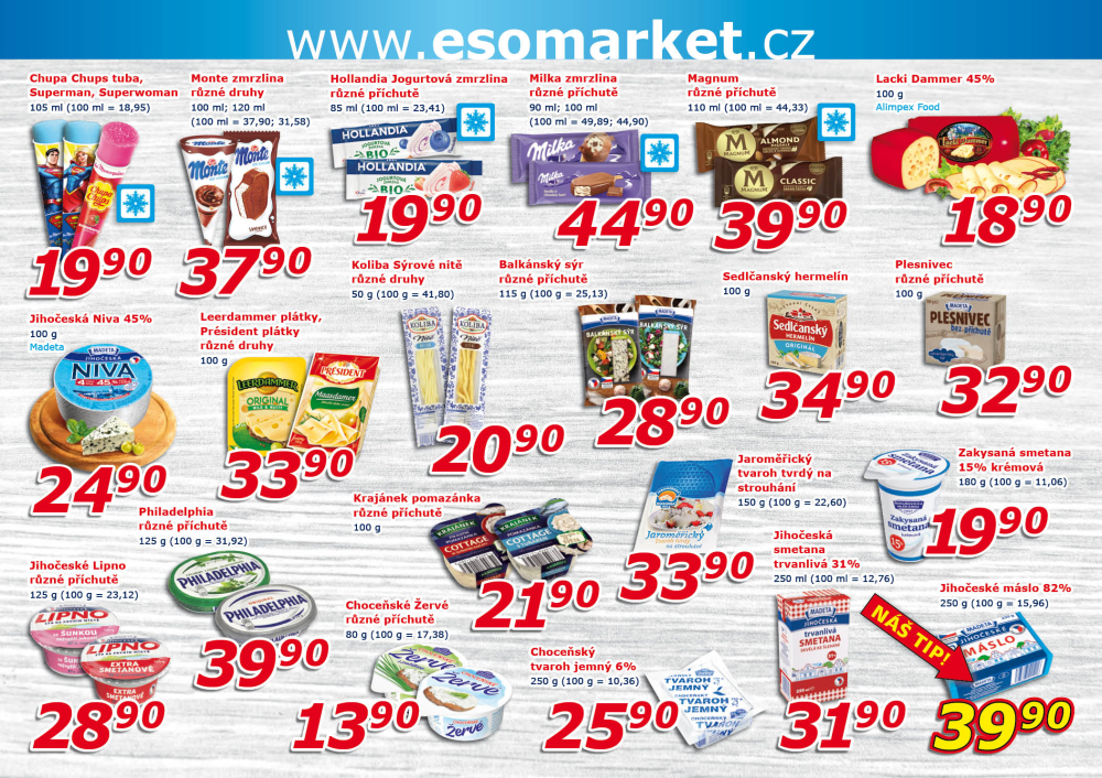 Leták ESO MARKET leták - strana 3