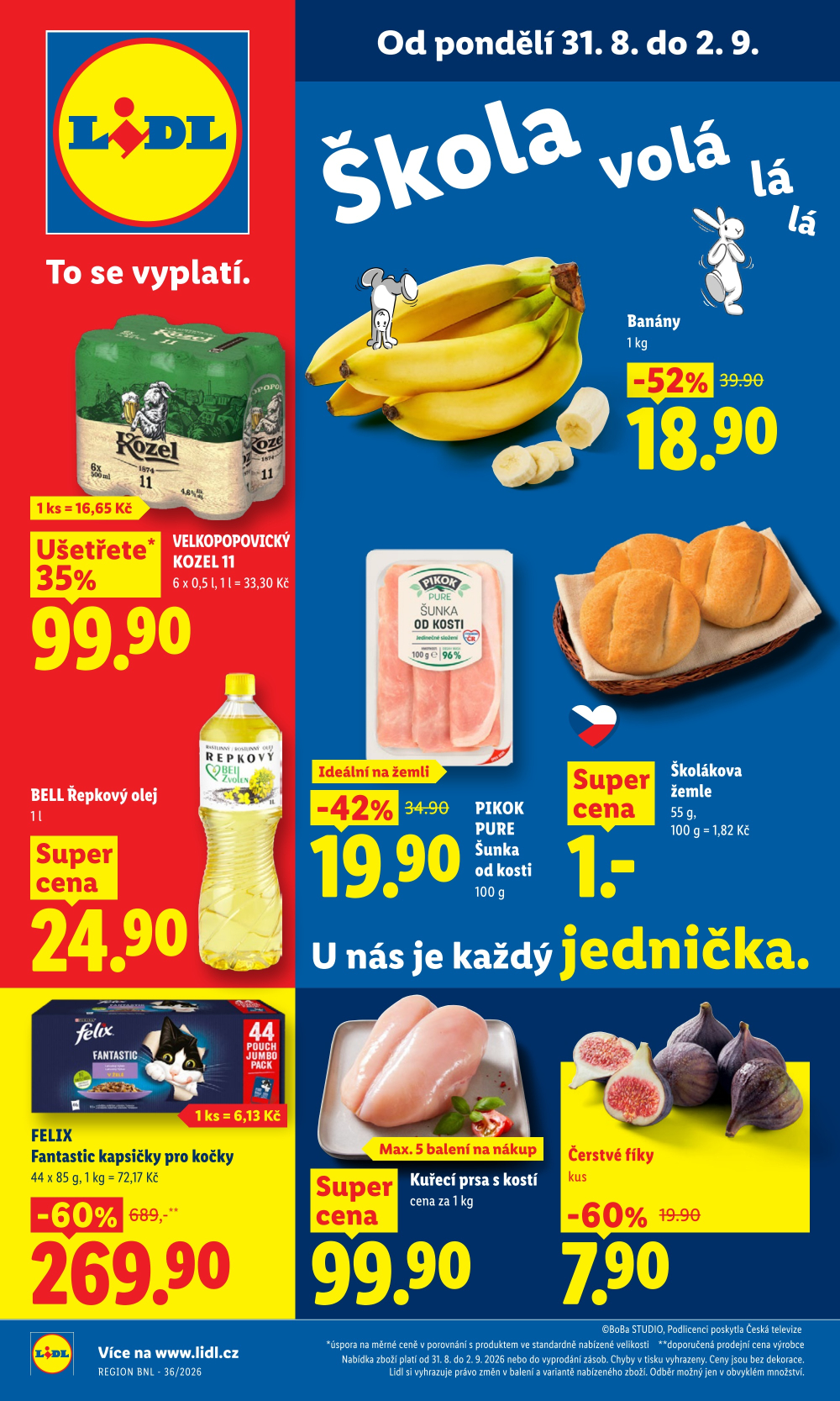Leták Lidl leták od pondělí - strana 1