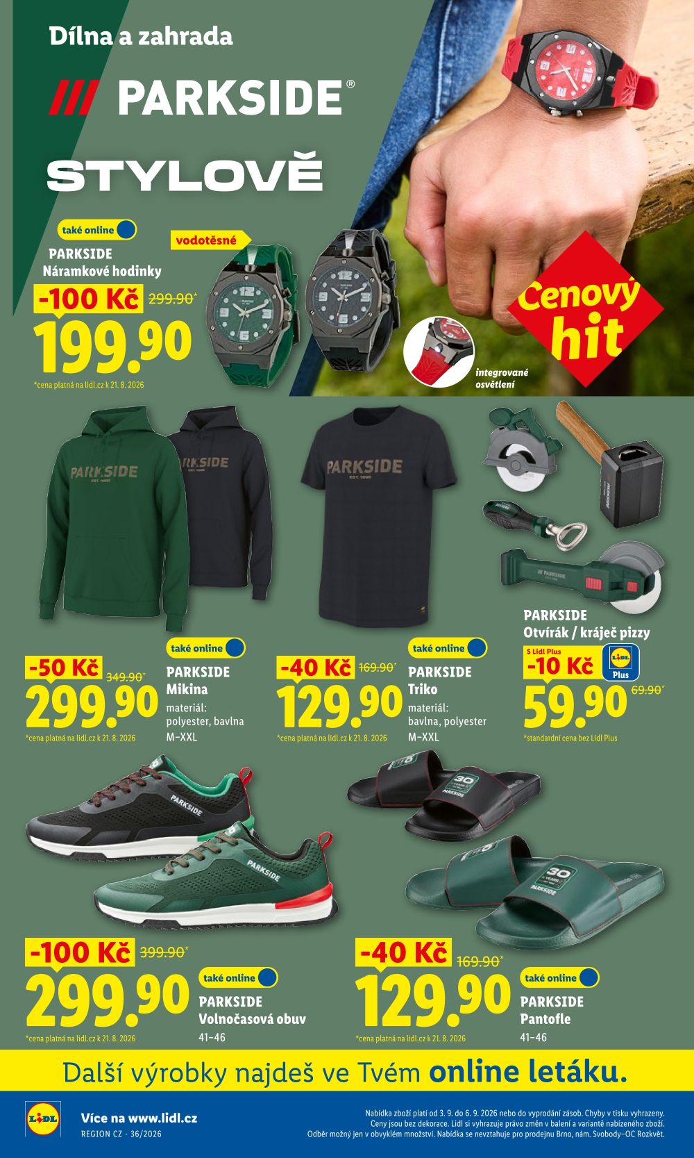 Leták Lidl leták od čtvrtka - strana 36
