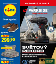 Akční leták Lidl  - Nabídka spotřebního zboží