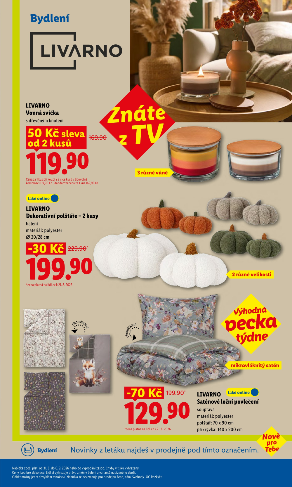 Leták Lidl leták - Nabídka spotřebního zboží - strana 3
