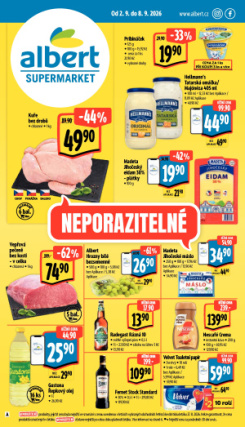 Albert Supermarket leták