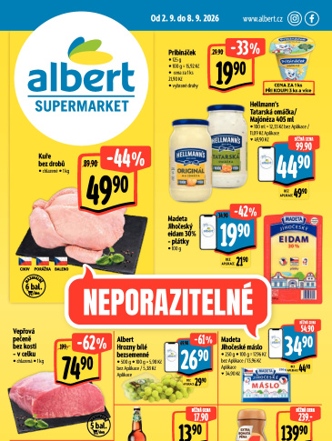 Albert Supermarket leták