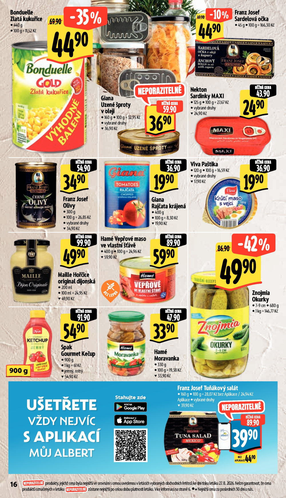 Leták Albert Supermarket leták - strana 24