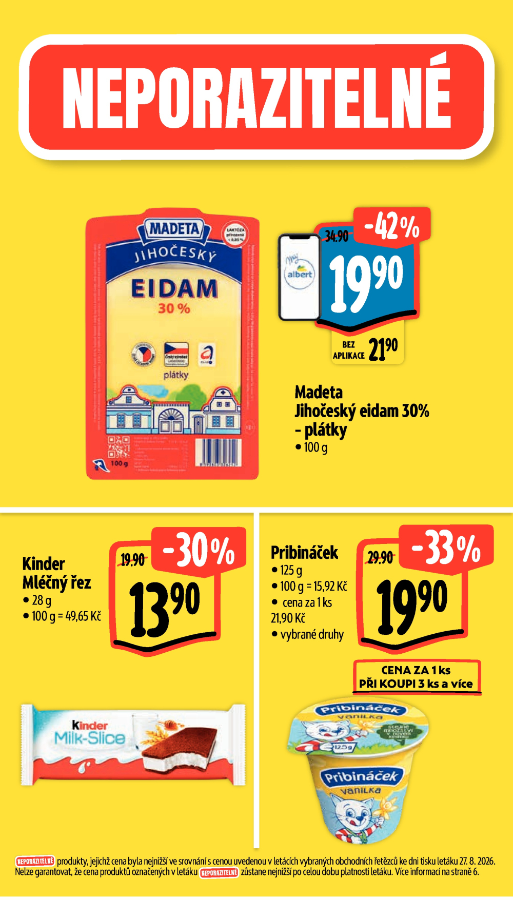 Leták Albert Supermarket leták - strana 3