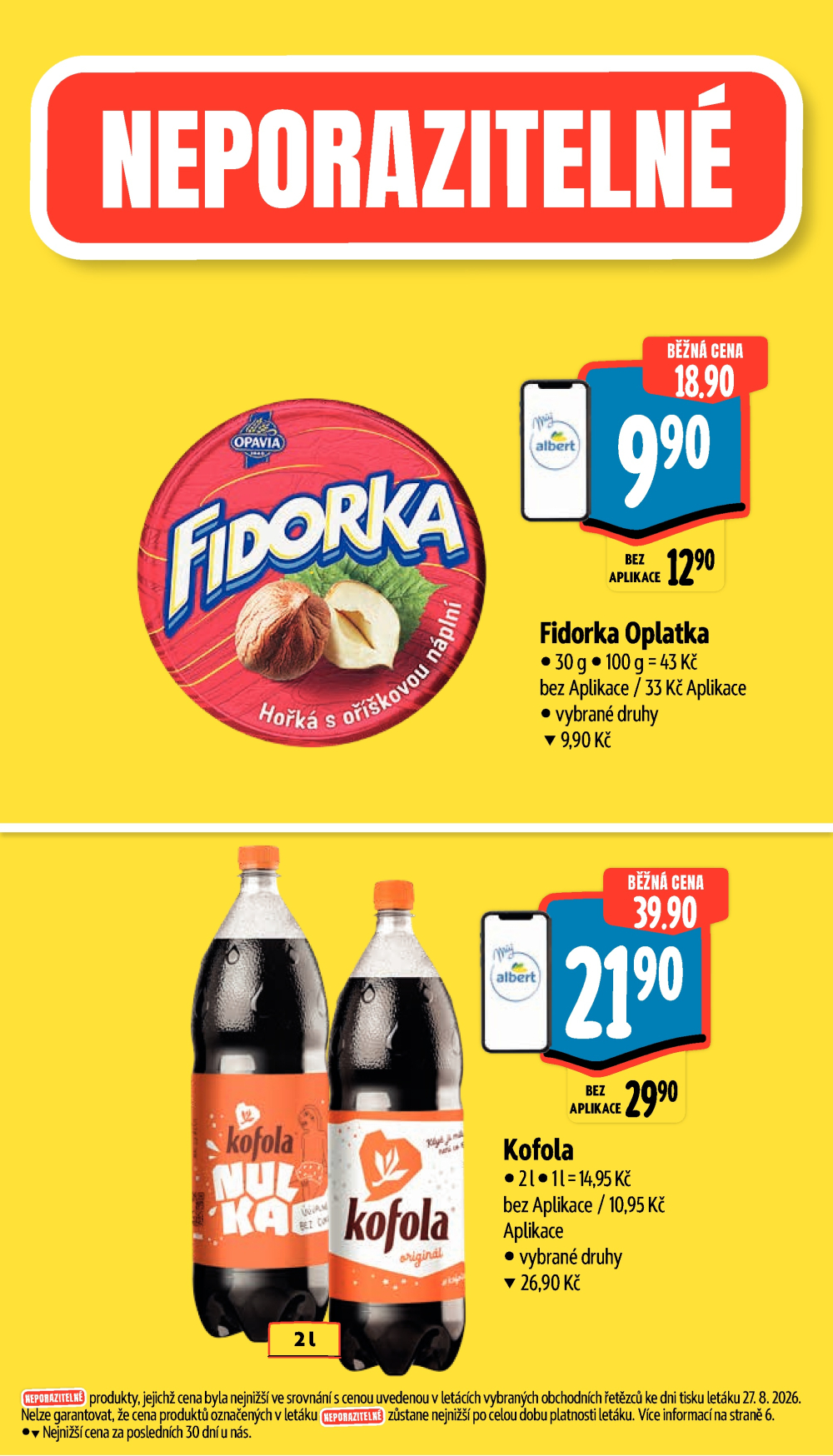 Leták Albert Supermarket leták - strana 4