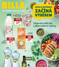 Akční leták BILLA  - Alternativní a bio výživa