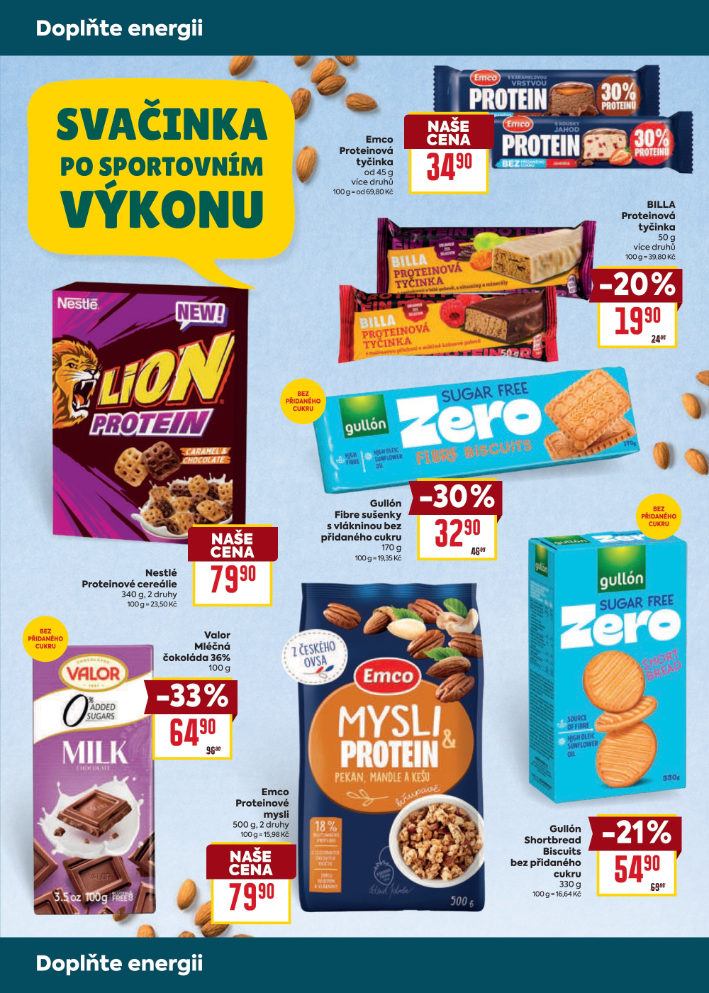 Leták BILLA leták - Alternativní a bio výživa - strana 7