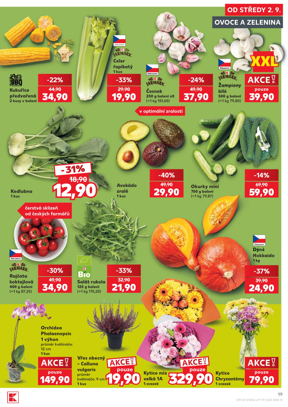 Leták Kaufland leták Praha 6 - Podbaba - strana 19