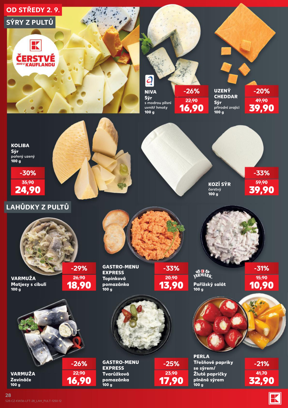 Leták Kaufland leták Praha 6 - Podbaba - strana 28