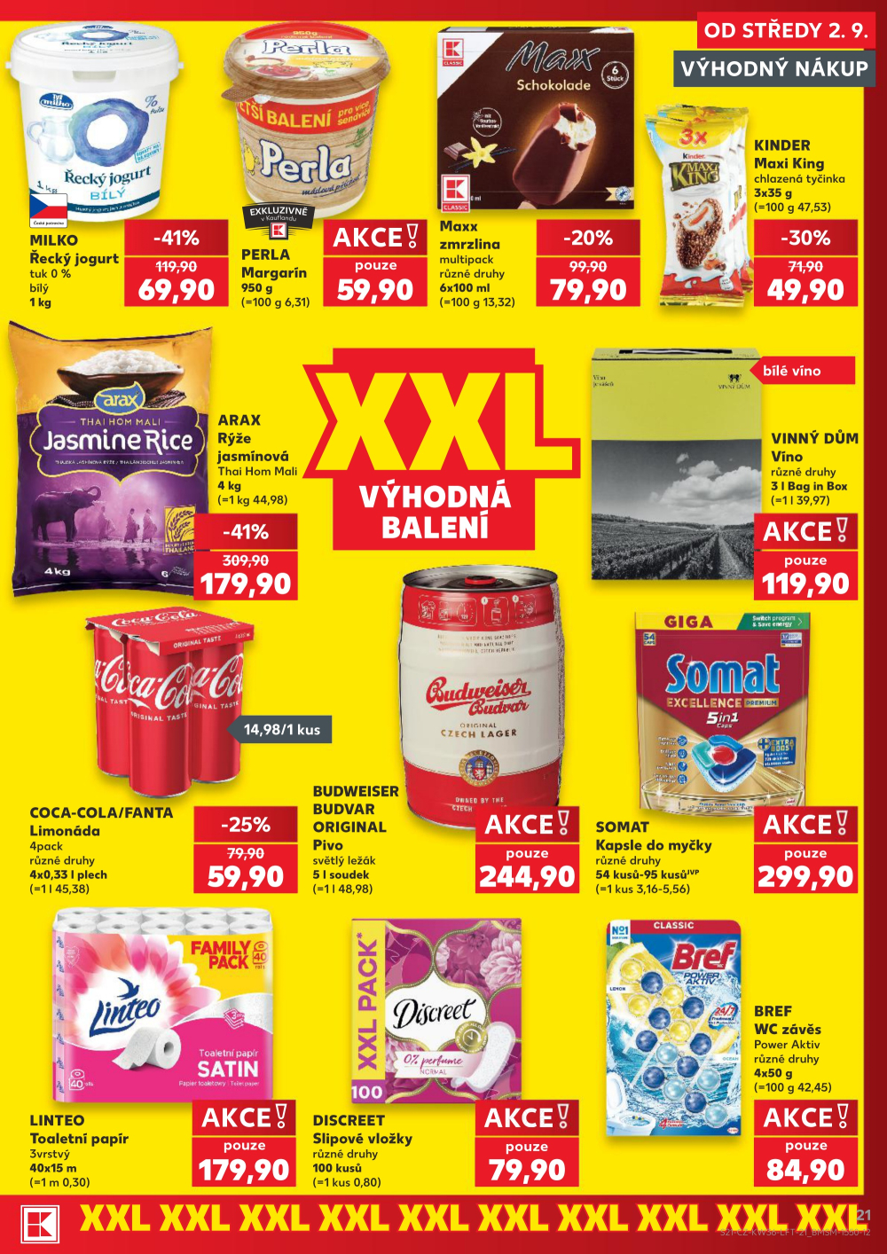 Leták Kaufland leták Praha 3 - Jarov - strana 21