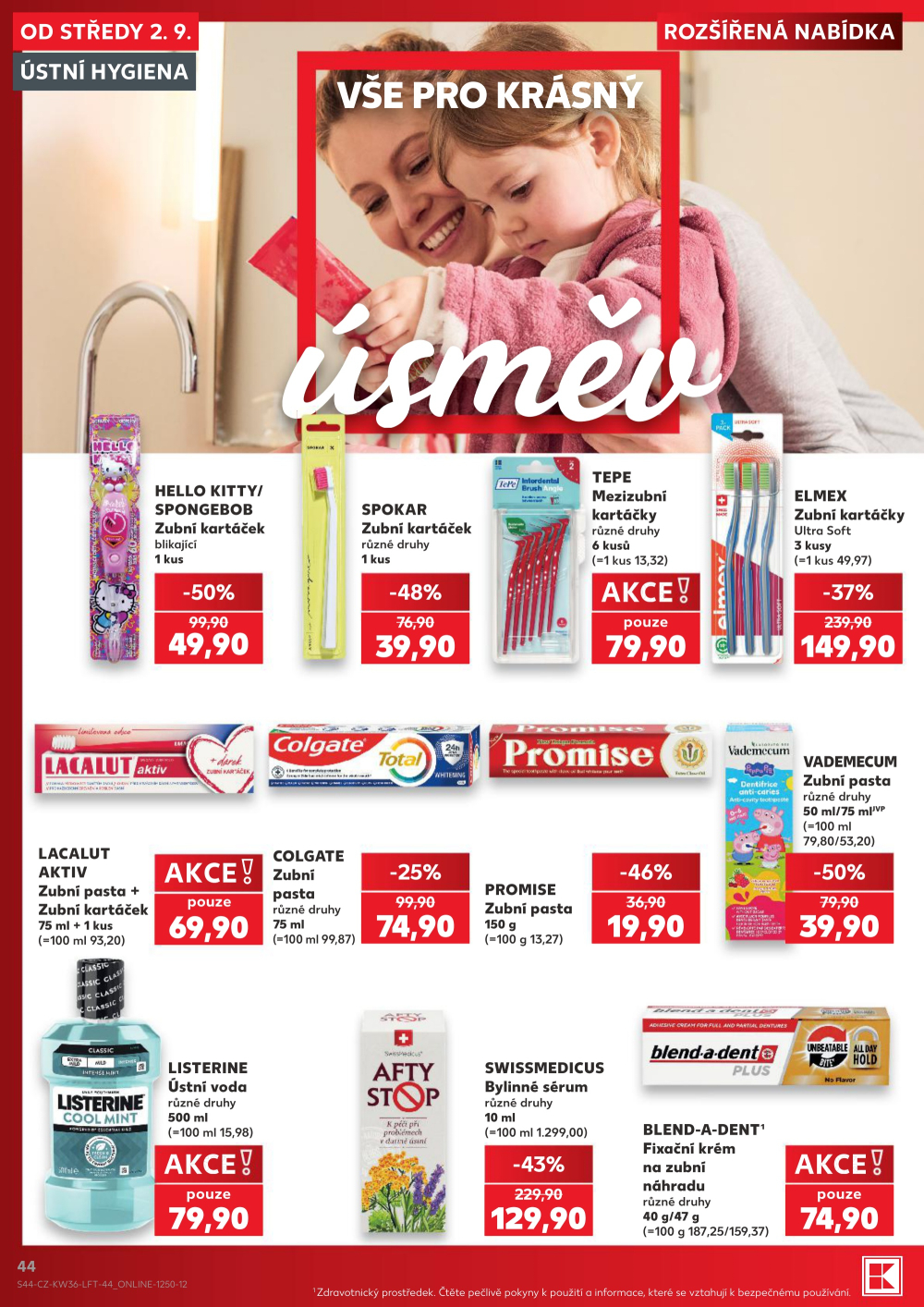 Leták Kaufland leták Praha 4 - Modřany - strana 44