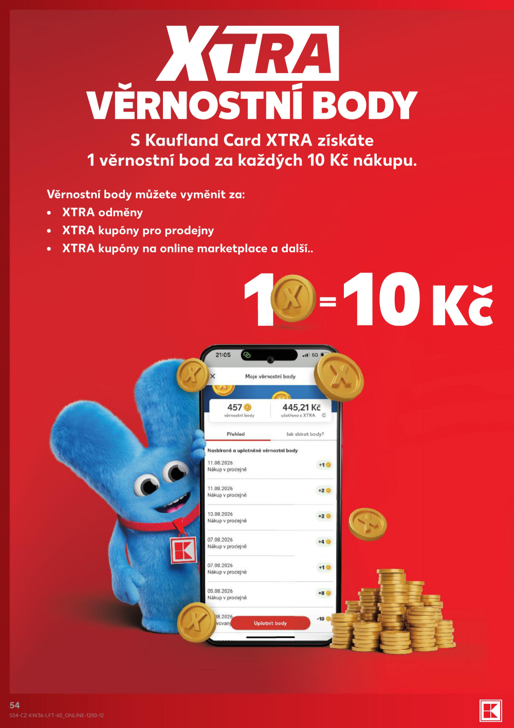 Leták Kaufland leták Praha 4 - Modřany - strana 54