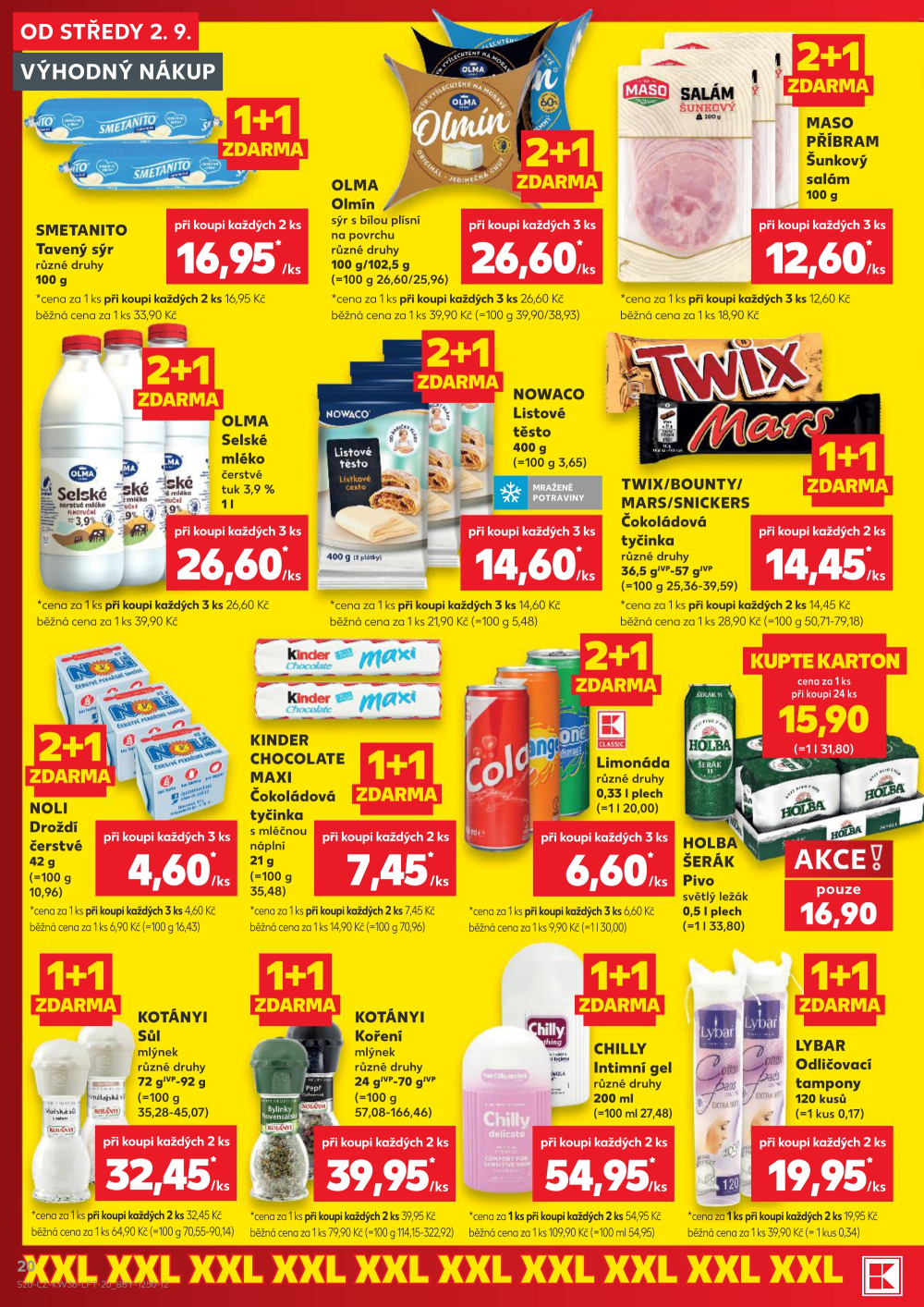 Leták Kaufland leták Praha 4 - Michle - strana 20