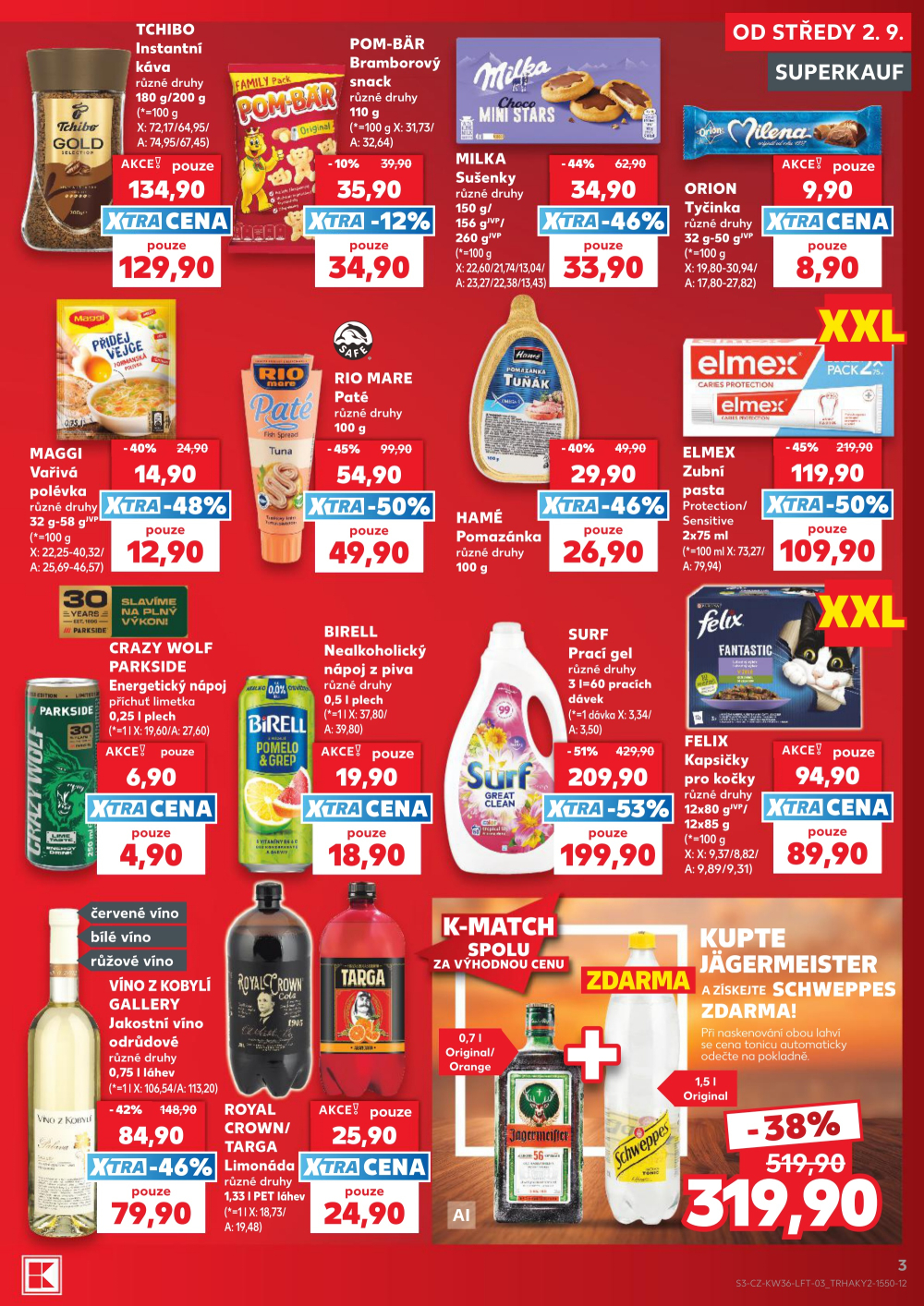 Leták Kaufland leták Praha 4 - Michle - strana 3