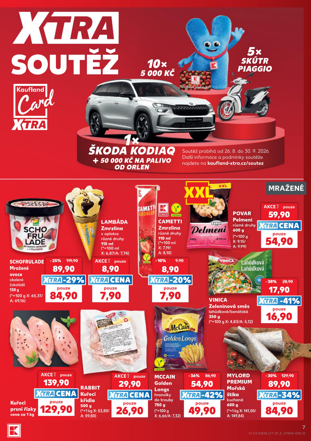 Leták Kaufland leták Praha 4 - Michle - strana 7