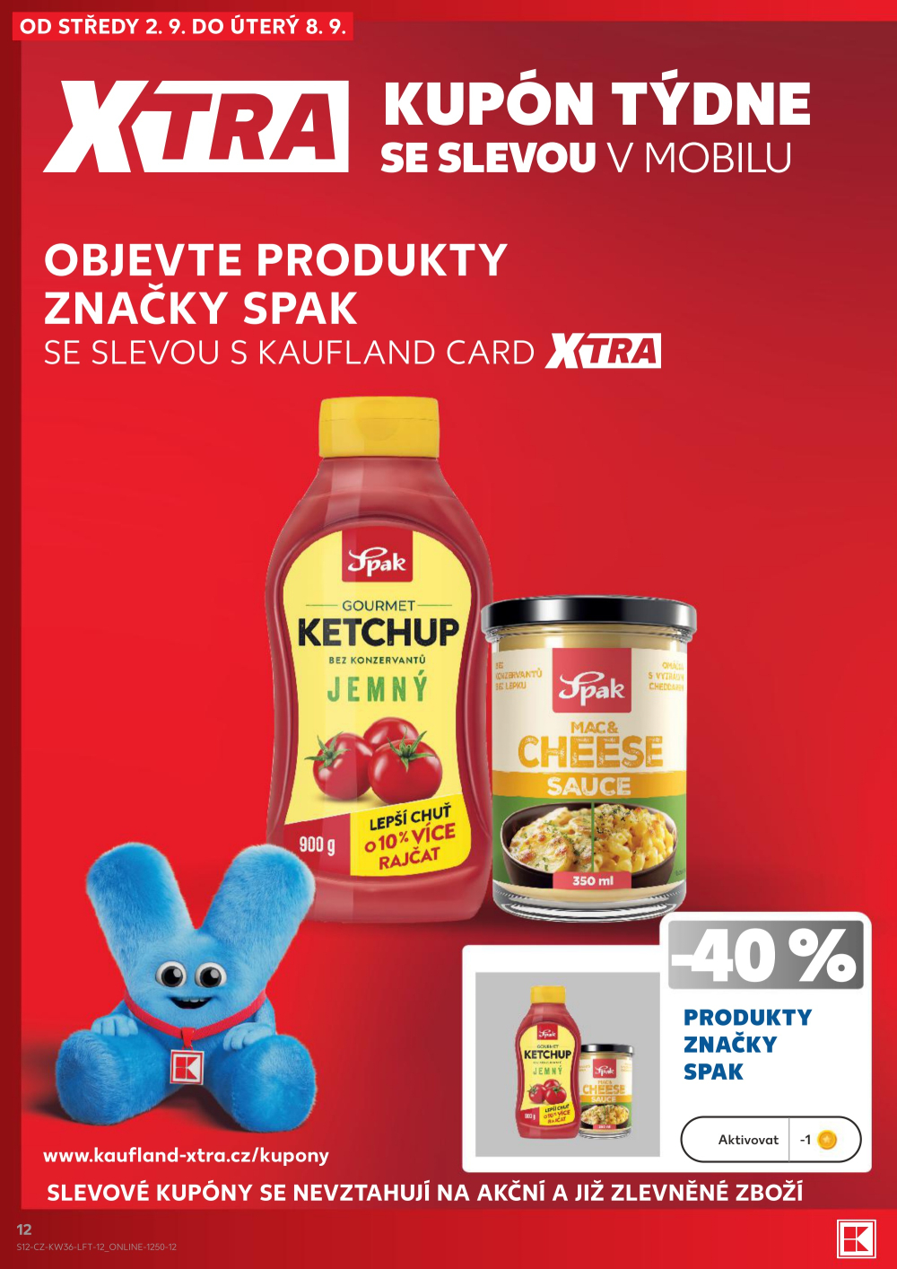 Leták Kaufland leták Praha 8 - Libeň - strana 12