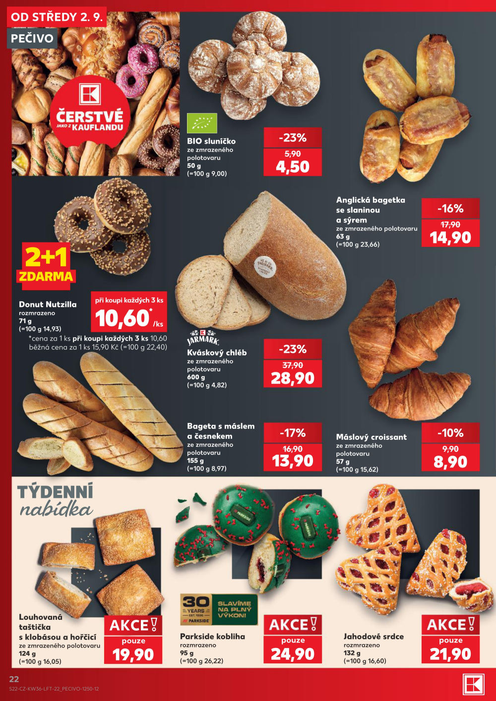 Leták Kaufland leták Praha 8 - Libeň - strana 22