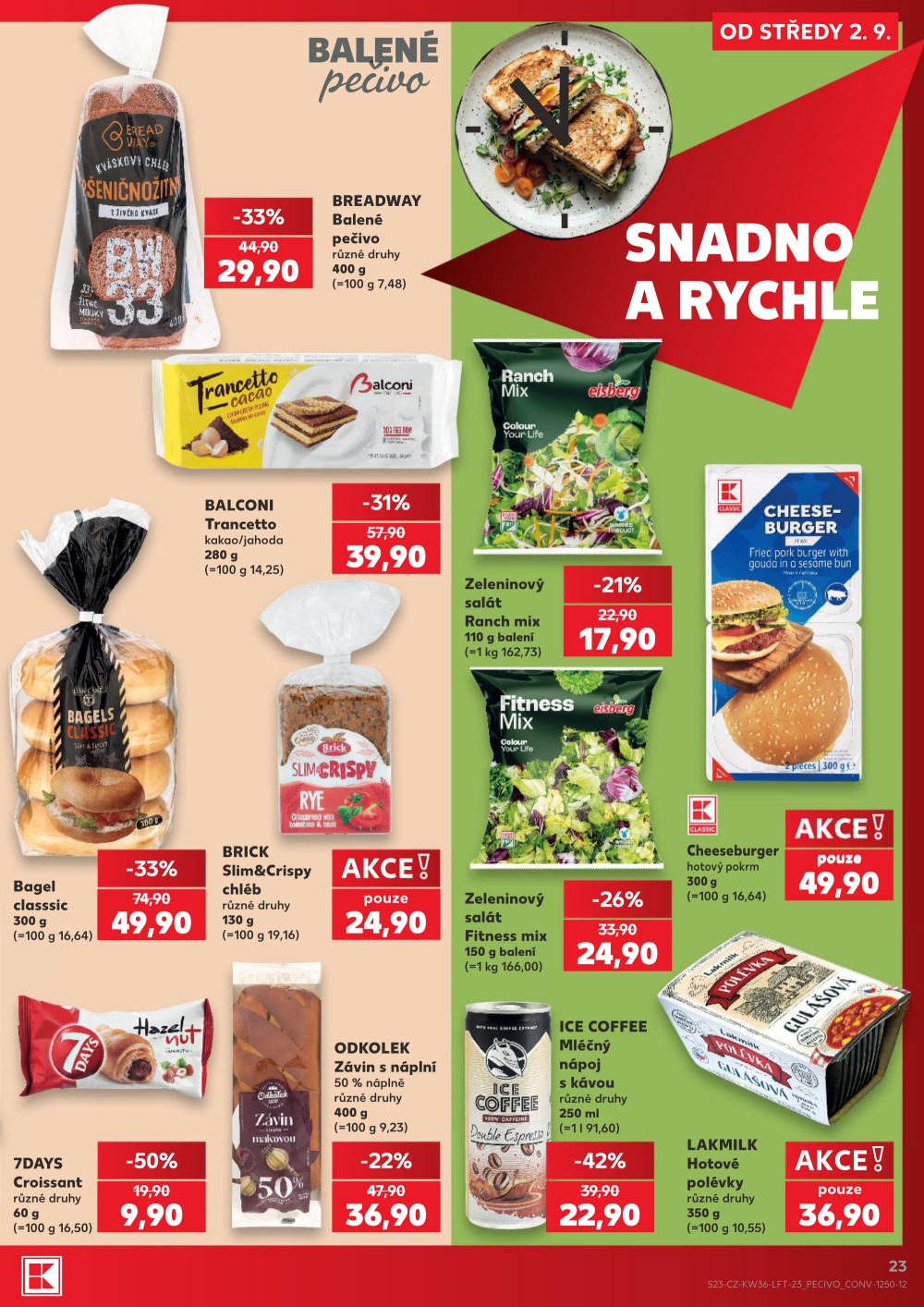 Leták Kaufland leták Praha 8 - Libeň - strana 23