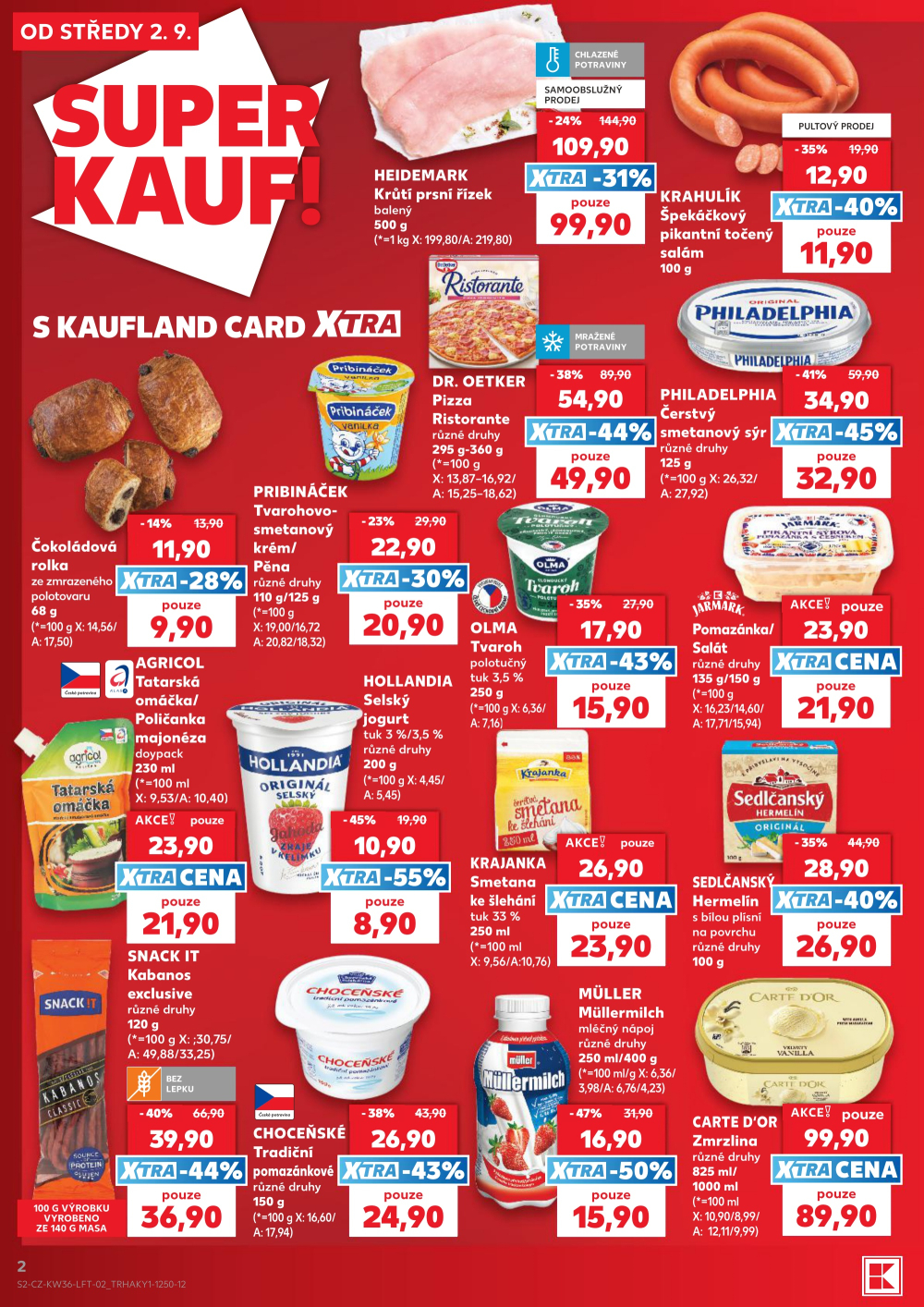 Leták Kaufland leták Praha 8 - Libeň - strana 2