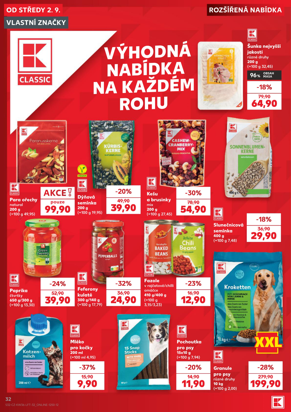 Leták Kaufland leták Praha 8 - Libeň - strana 32