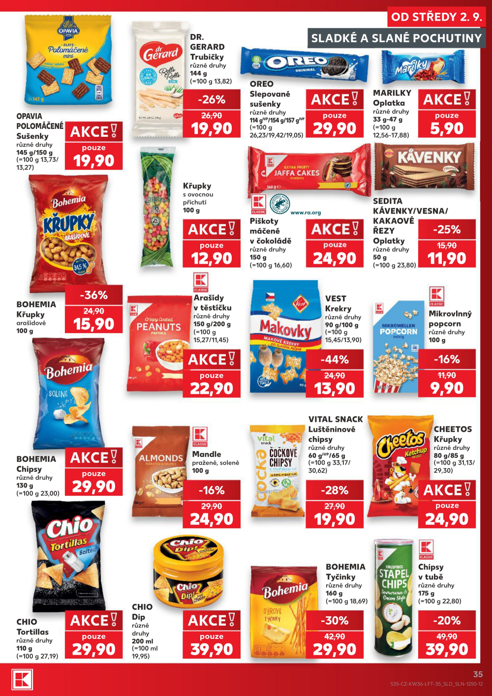 Leták Kaufland leták Praha 8 - Libeň - strana 35