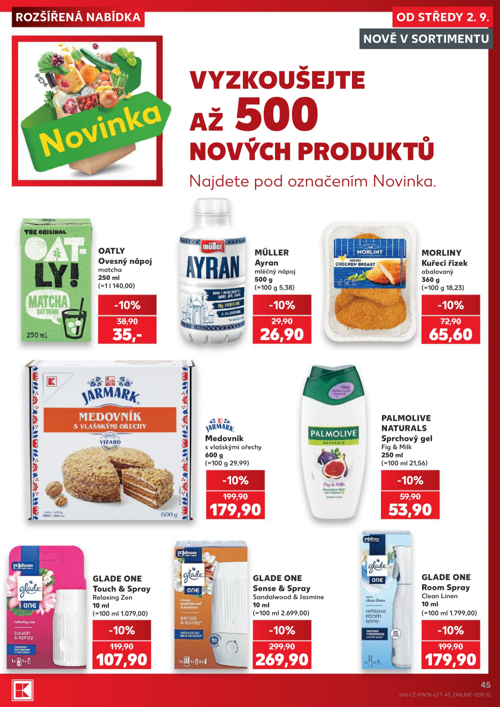 Leták Kaufland leták Praha 8 - Libeň - strana 45