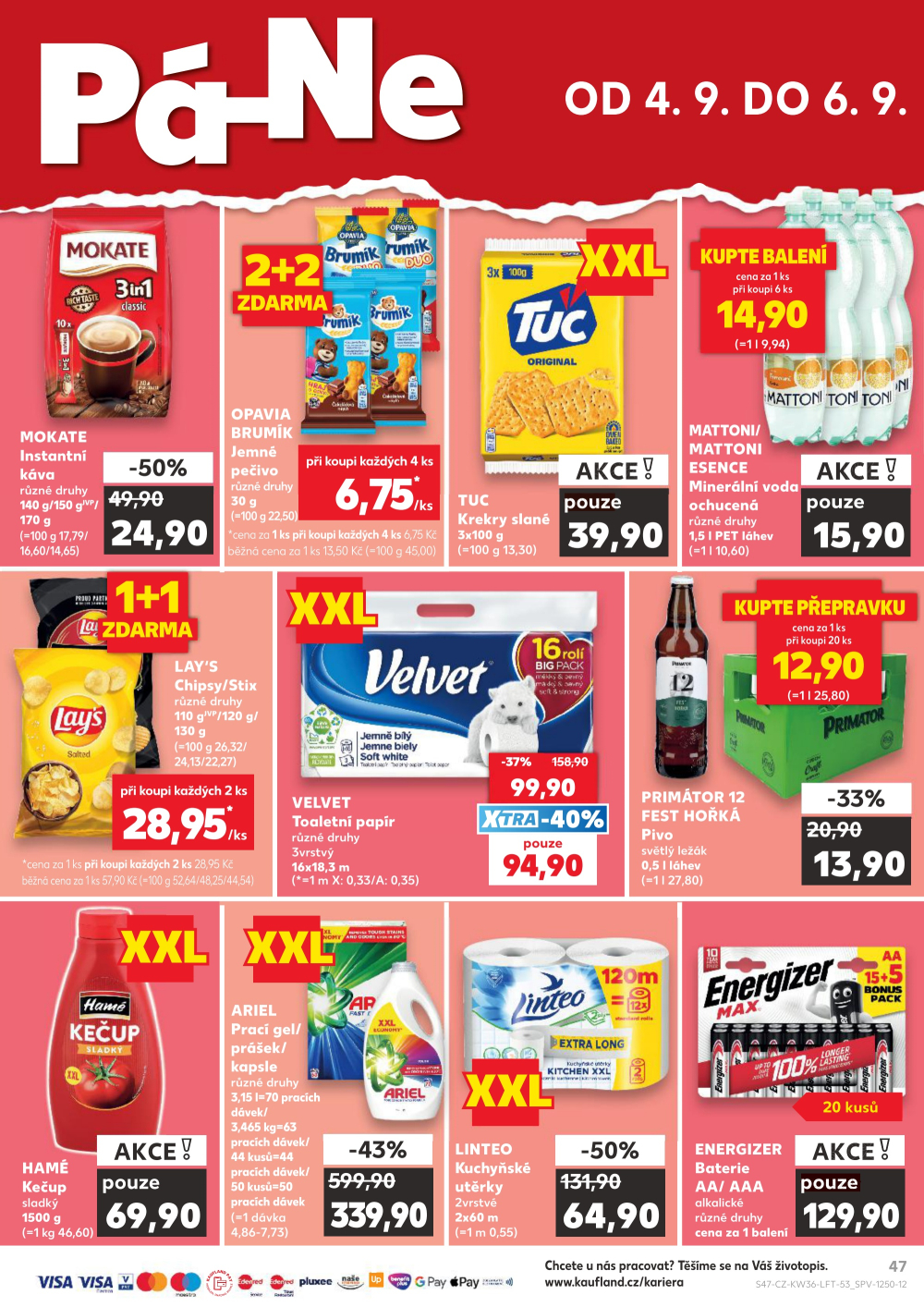 Leták Kaufland leták Praha 8 - Libeň - strana 47