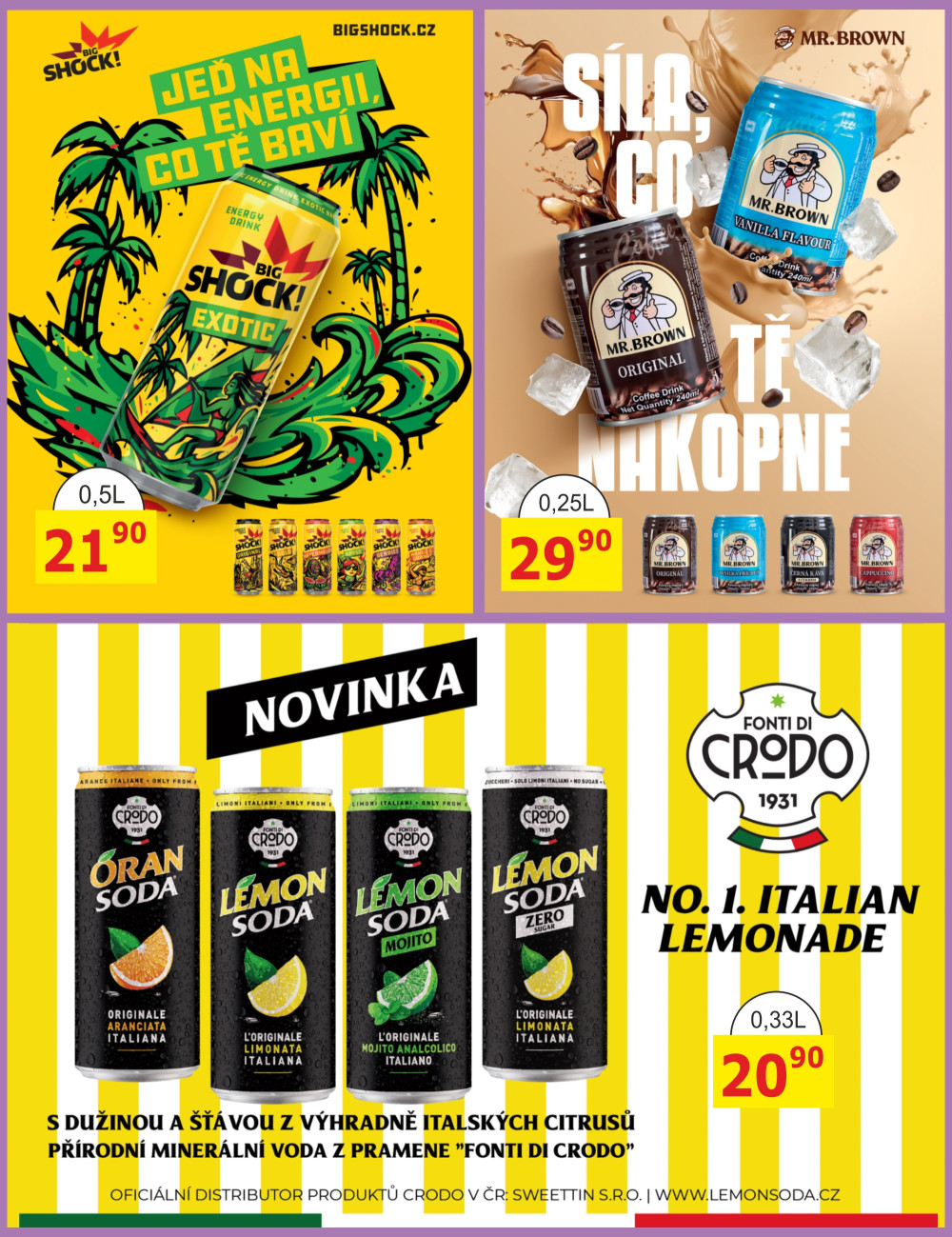 Leták BENE NÁPOJE leták - strana 11