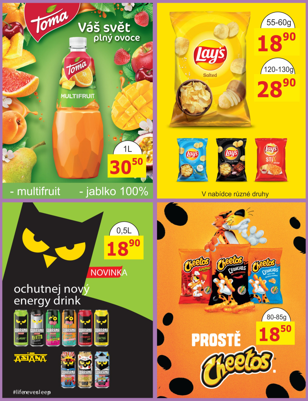 Leták BENE NÁPOJE leták - strana 13
