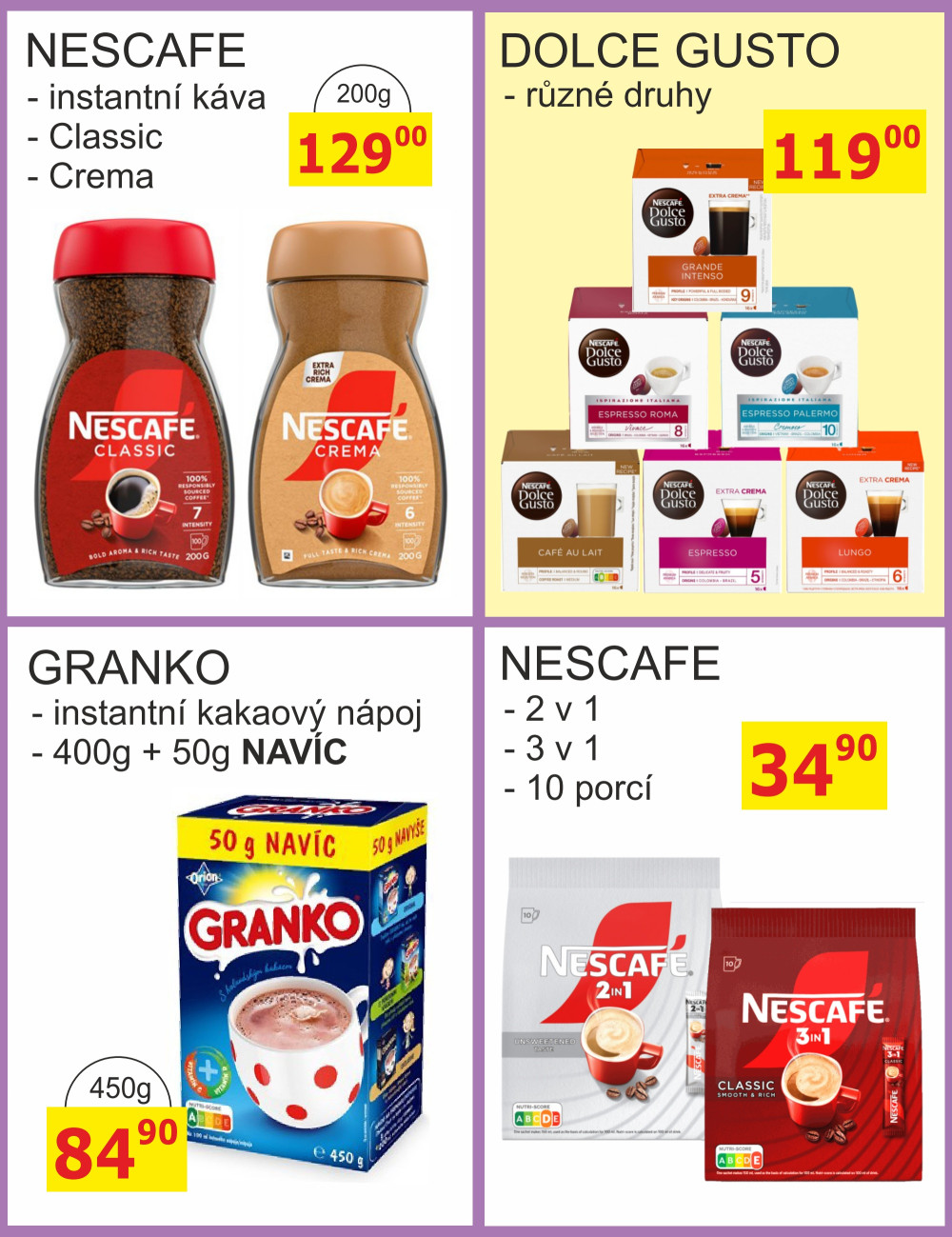 Leták BENE NÁPOJE leták - strana 17