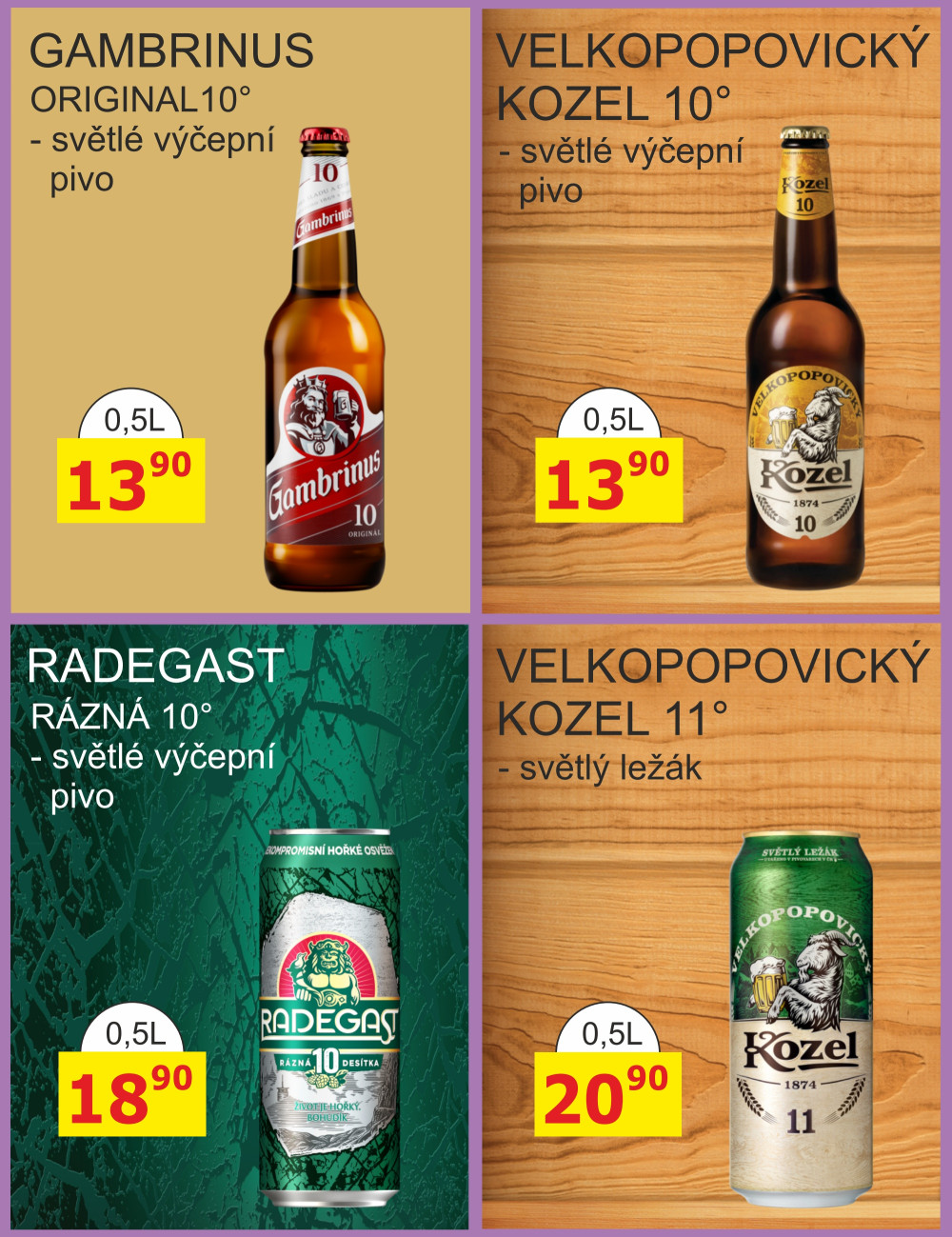 Leták BENE NÁPOJE leták - strana 24
