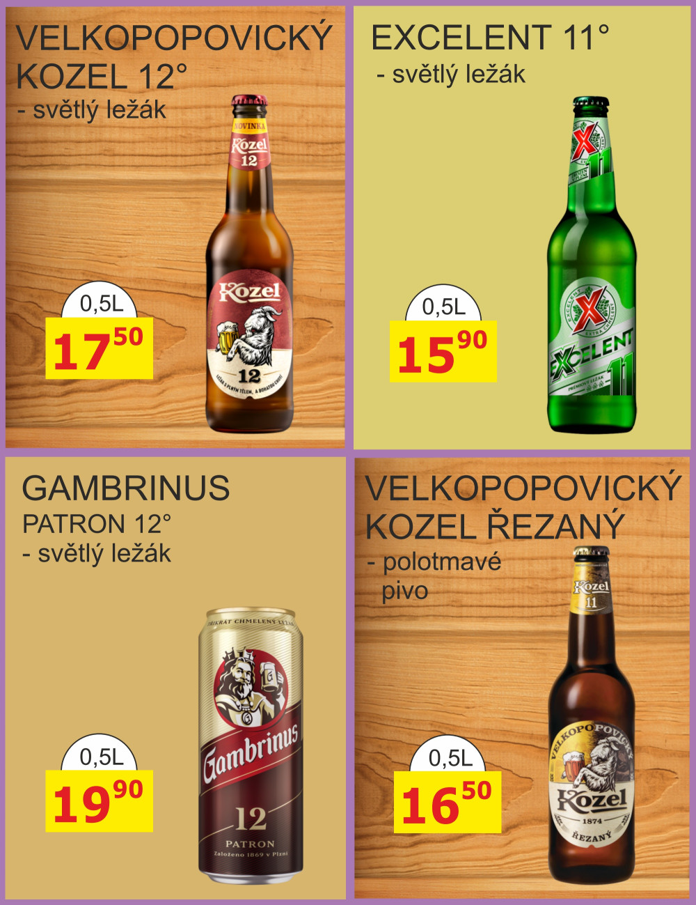 Leták BENE NÁPOJE leták - strana 25