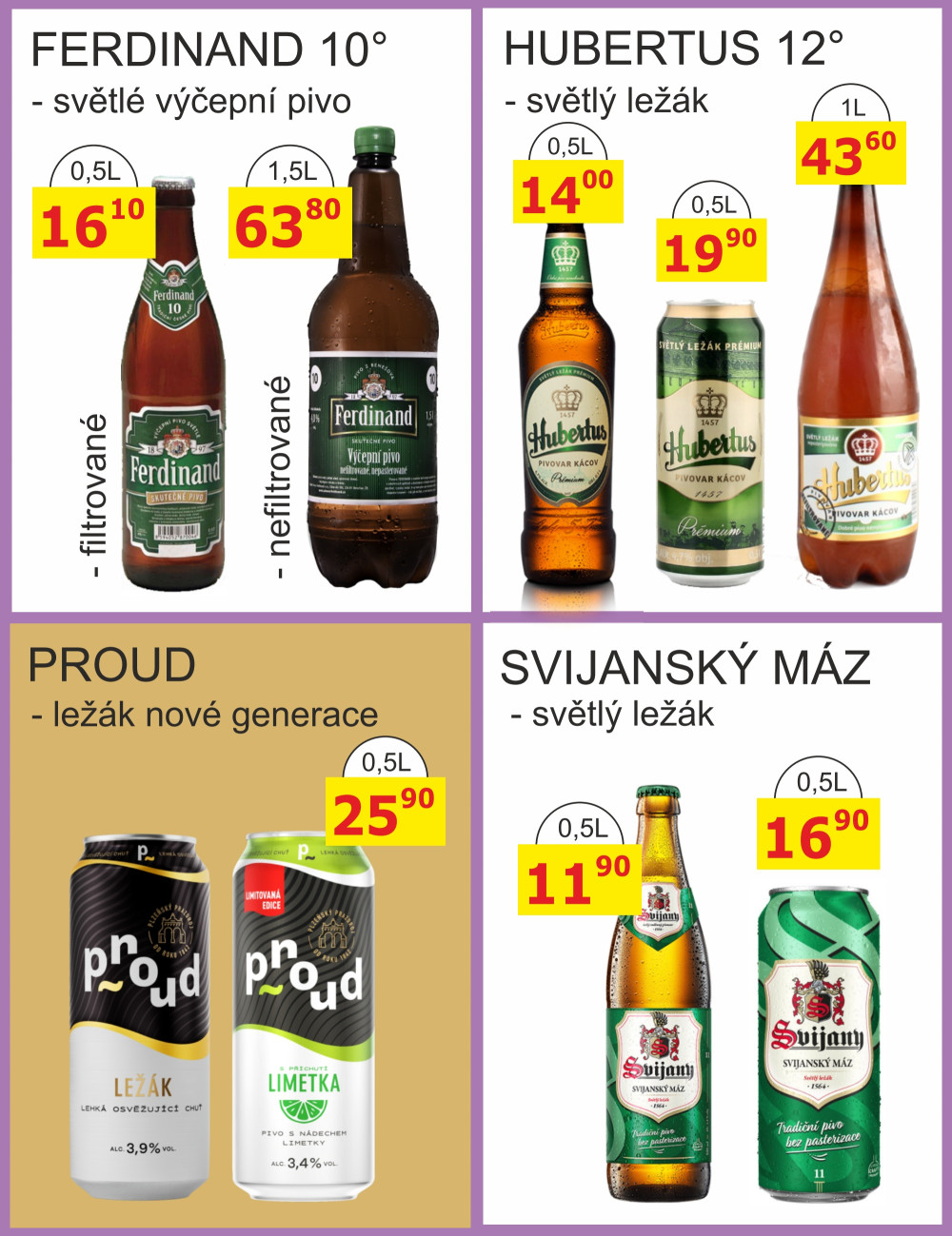 Leták BENE NÁPOJE leták - strana 26